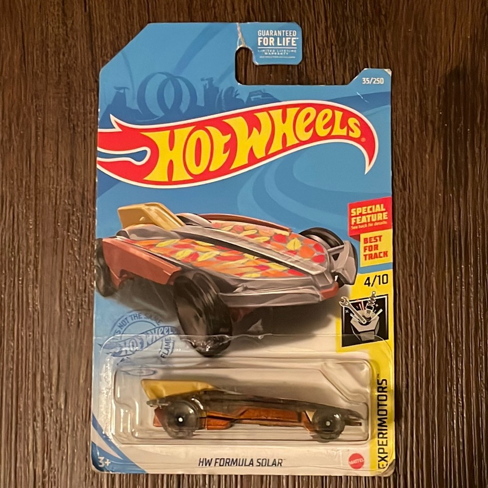 HW Formula Solar Hot Wheels 2021